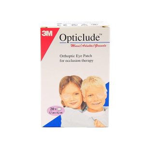 3M Opticlude Orthoptic Eye Patch Box of 20 – Adult