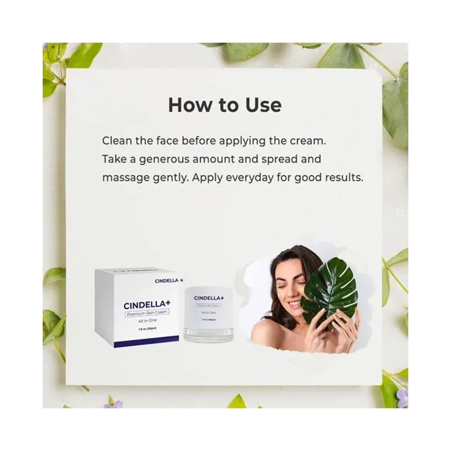 Cindella Plus skin brightening cream (30g)