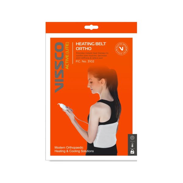 heated back support belt