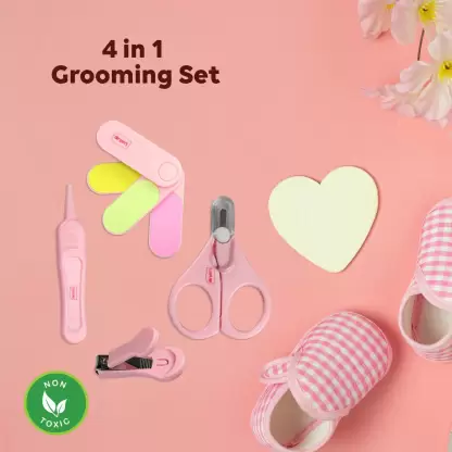 LuvLap Baby Grooming Scissors & Nail Clipper Set/Kit, Manicure Set, 4pcs,  0m+ - Price in India, Buy LuvLap Baby Grooming Scissors & Nail Clipper Set/ Kit, Manicure Set, 4pcs, 0m+ Online In India,
