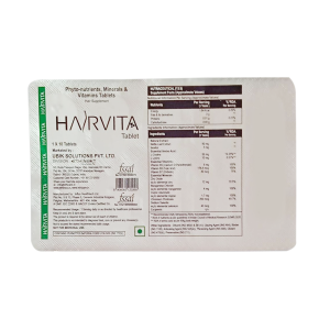 Ethicare Hairvita Nutrient Tablets 1X10 Tablets