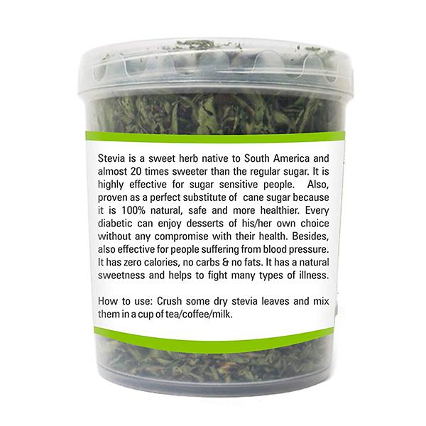 Zindagi Stevia Dry Leaves 100gm Cureka Online Health Care Products