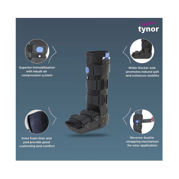 benefits of tynor walker boot air long