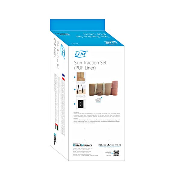 United Medicare Skin Traction Set (PUF Liner) (H01) Adult Cureka