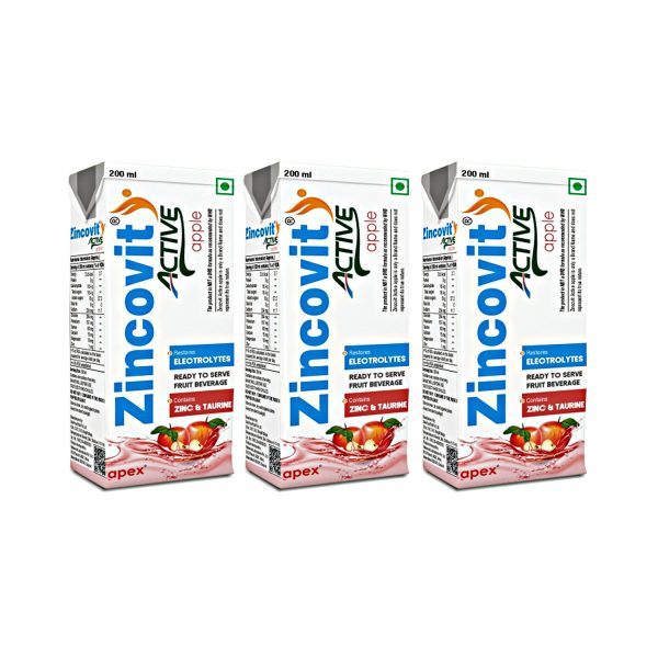 Zincovit Active Apple ORS 200ml