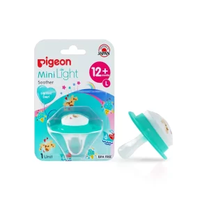 Pigeon Pacifiers L Size (12+Month) with Image of Giraffe