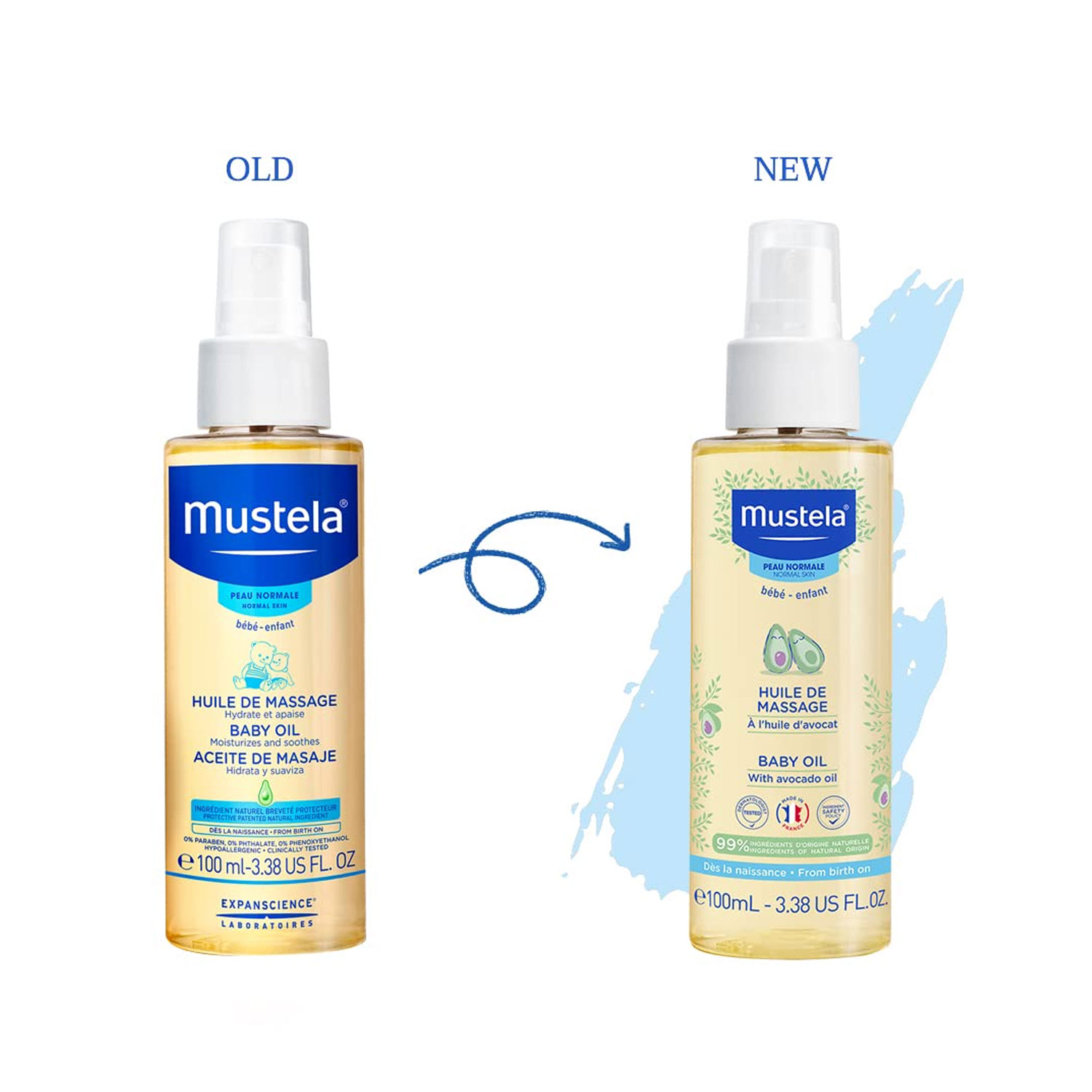 Mustela Huile de Massage Bébé 100 Ml – Golden baby