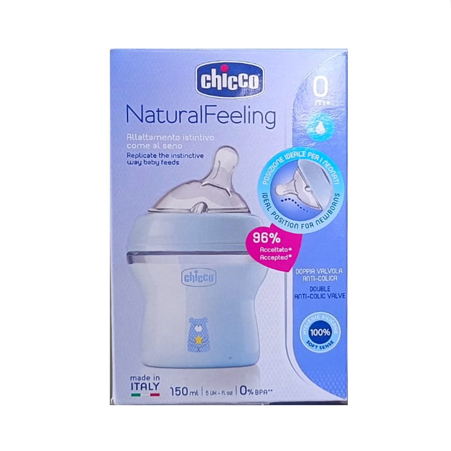 Chicco Natural Feeling Girl baby bottle