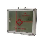 Healthshine First Aid Box Wall Mount (silver