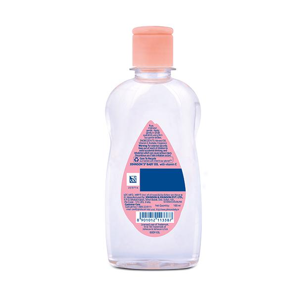Johnson baby oil sales 100ml