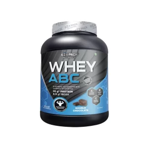 Six Pack Nutrition Whey ABC Protein Powder Double Chocolate Flavour 2kg