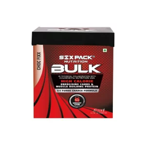 Six Pack Nutrition Bulk Weight Gainer Whey Protein Powder Choc Fixx Flavour 4kg