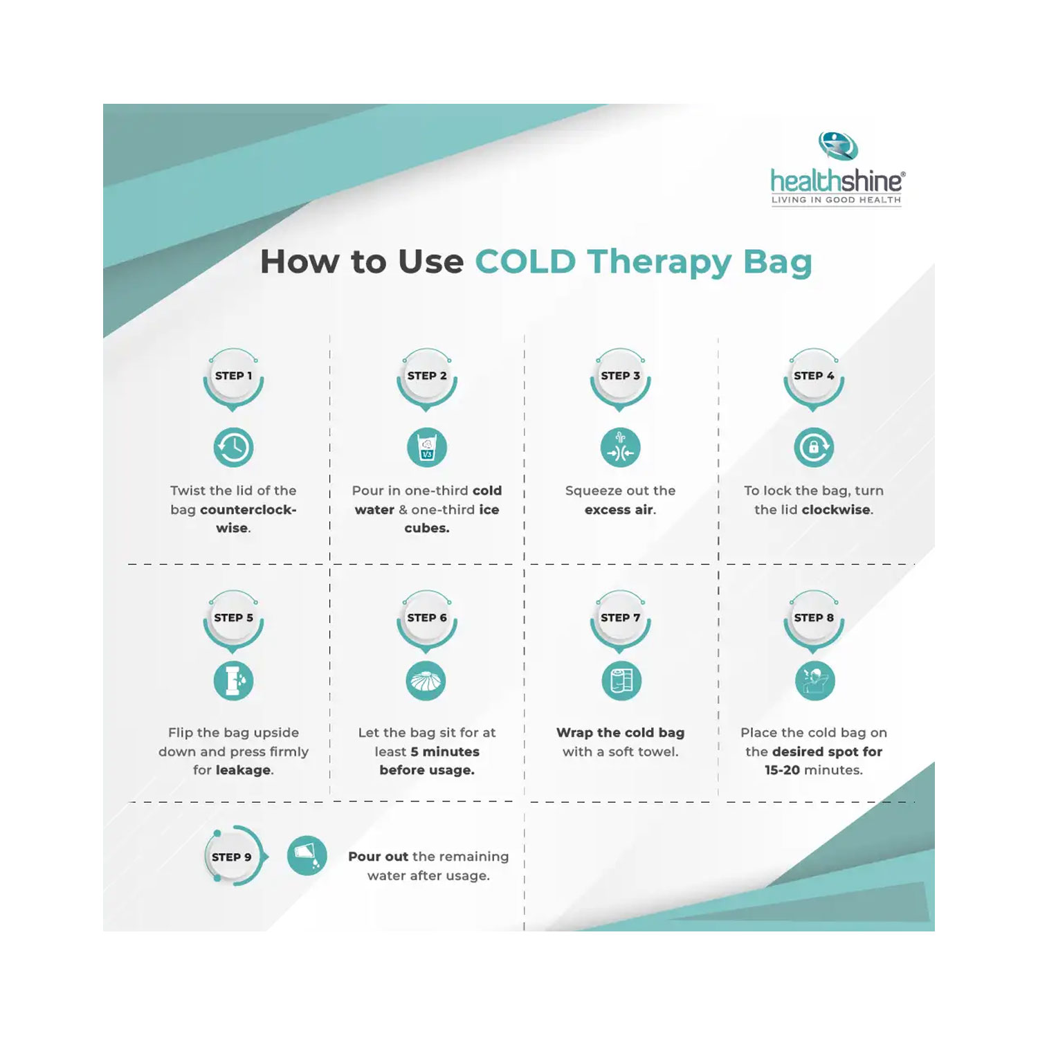 Healthshine Ice and Hot Bag (Multicolor) Cureka Online Health Care