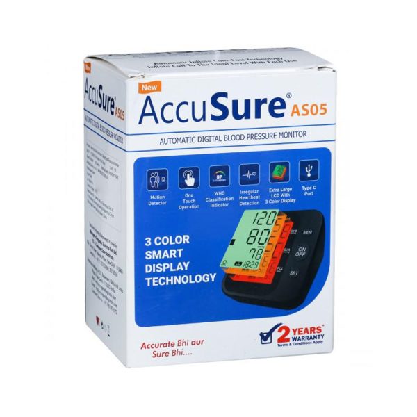 Accusure AS05 Automatic Digital Blood Pressure Monitor