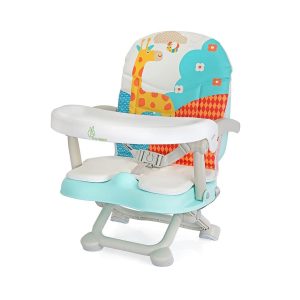 R for Rabbit Candy Pop Booster 4 Level Height Adjustable Baby Chair - Aqua Blue