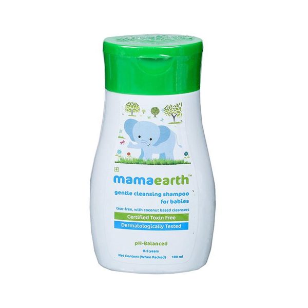 Mamaearth Gentle Cleansing Shampoo for Babies 100ml