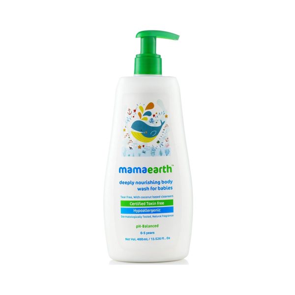 Mamaearth Deeply Nourishing Body Wash for Babies 400ml