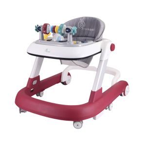 R for Rabbit Little Feet Walker for Babies from 6-18 Months (Red)