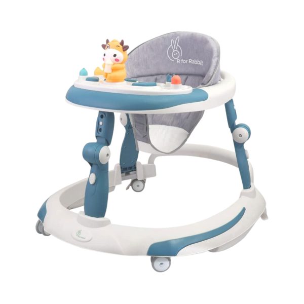 R for Rabbit Little Feet Plus Baby Walker (Blue)