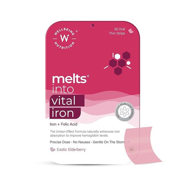 Wellbeing Nutrition Melts Into Nano Iron