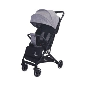R for Rabbit Pocket Air Baby Stroller for 0 to 3 Years Babies (Grey)