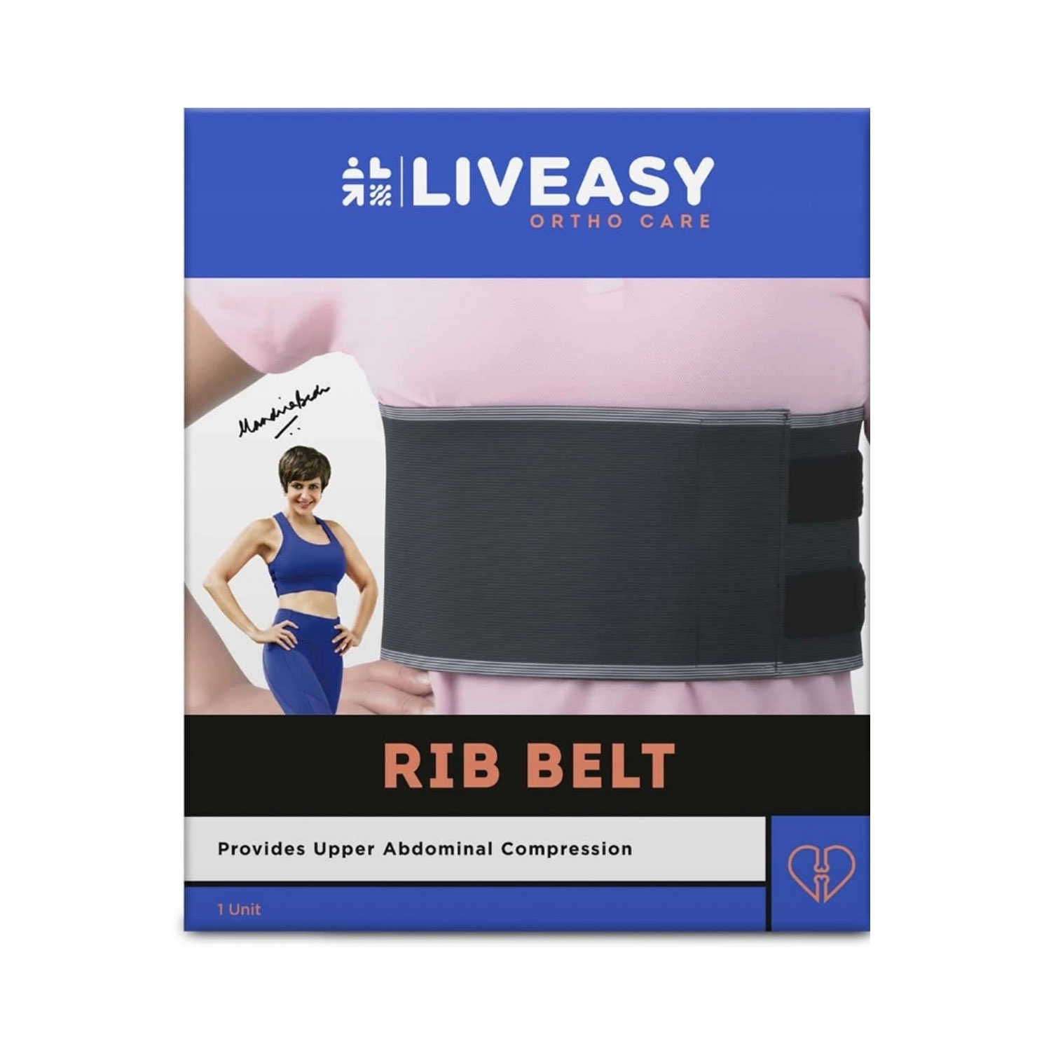 Liveasy Ortho Care Rib Belt Medium - Cureka