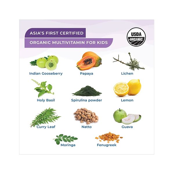 organic multivitamin for kids