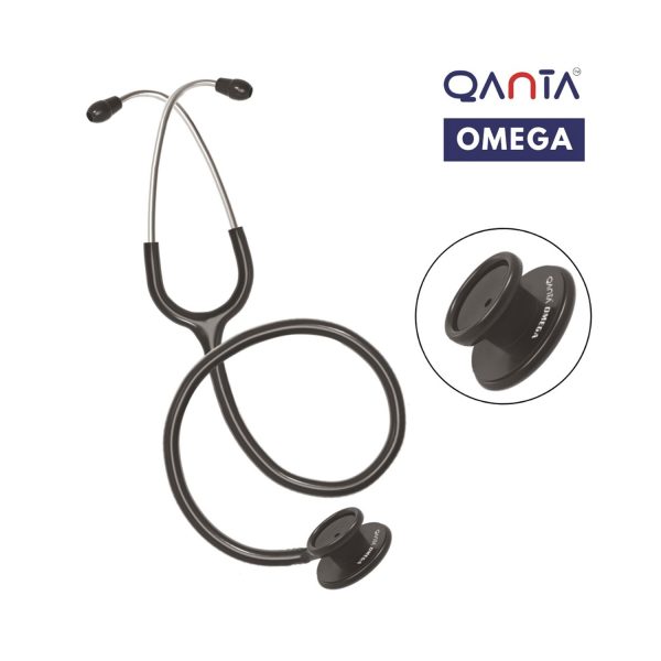 Qanta Omega QA – 1050 Stethoscope (Black)