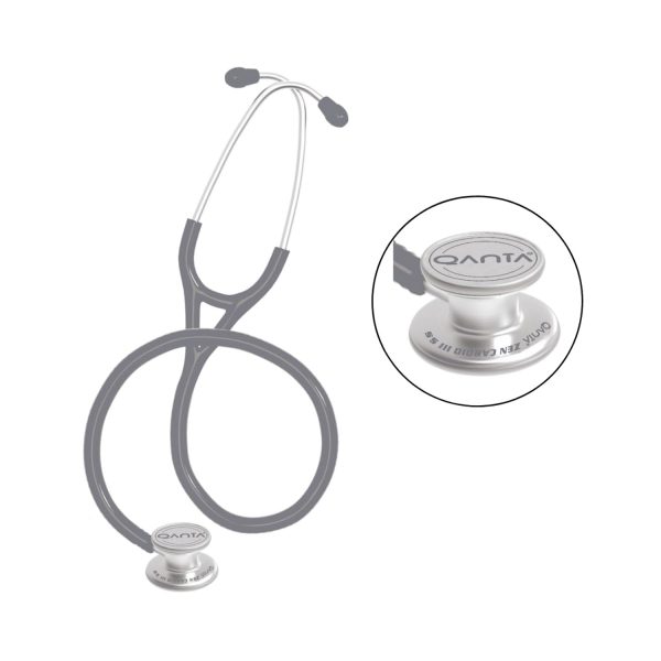Qanta Zen Cardio III SS (QA-1060) Stethoscope (Grey)