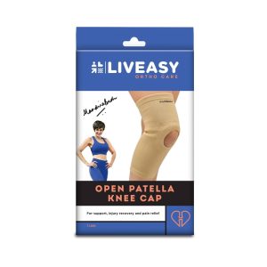 Liveasy Ortho Care Open Patella Knee Cap Small