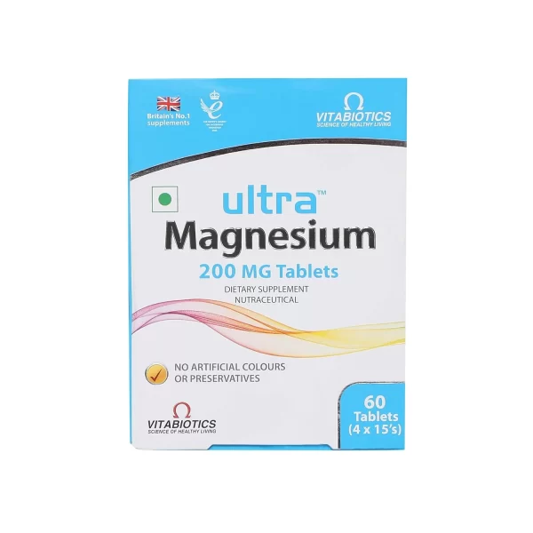 Vitabiotics Ultra Magnesium 60 Tablets