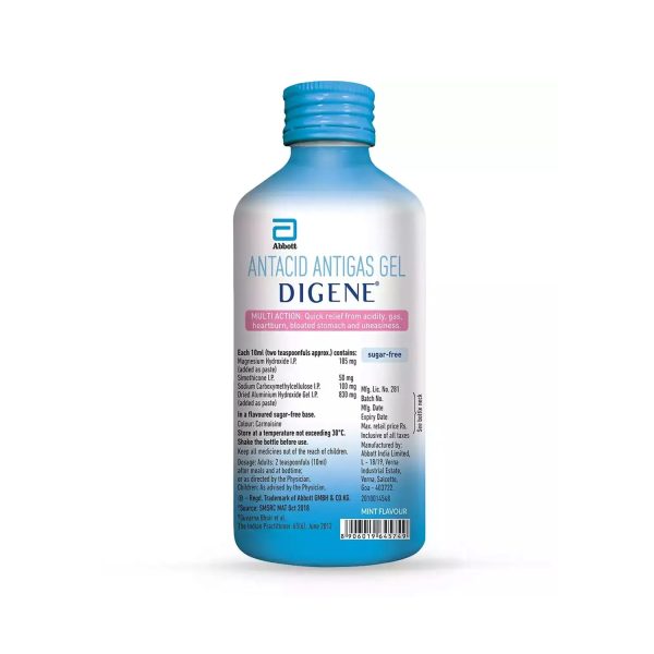Abbott Digene Antacid Antigas Gel Mixed Fruit Flavour