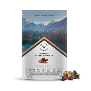 Wellbeing Nutrition Superfood Plant Protein Powder Dark Chocolate Hazelnut Flavour