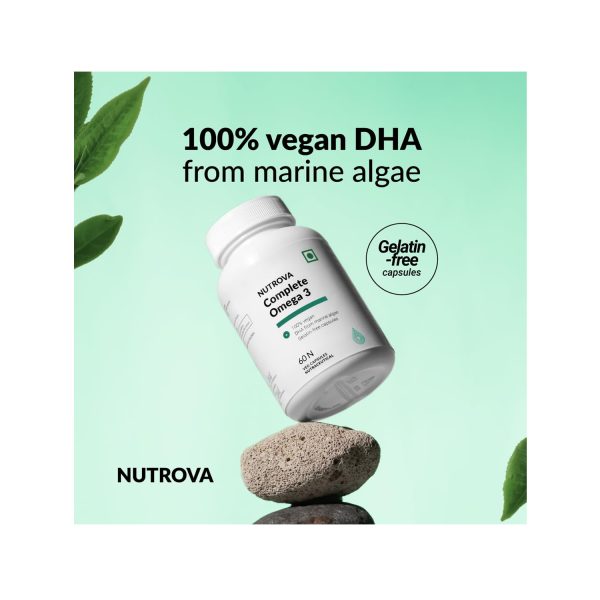 100% vegan DHA from marine algae
