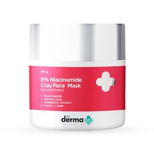 Dermaco 5% Niacinamide Clay Face Mask 50g