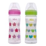 feeding-bottle-wellbeing-bipack-250ml-pink-green-1
