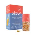 Wellbeing Nutrition Slow Virgin Omega 3 with Fish Oil and Curcumin