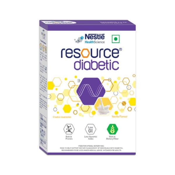 Resource Diabetic Nestle Food For The Dietary Management Of Individuals With Diabetes – 400g Refill Pack (Vanilla Flavour)