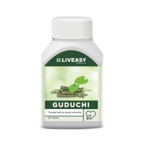 Liveasy Herbals Guduchi Tablets (60 Tablets)
