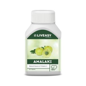 Liveasy Herbals Amalaki Tablets (60 Tablets)