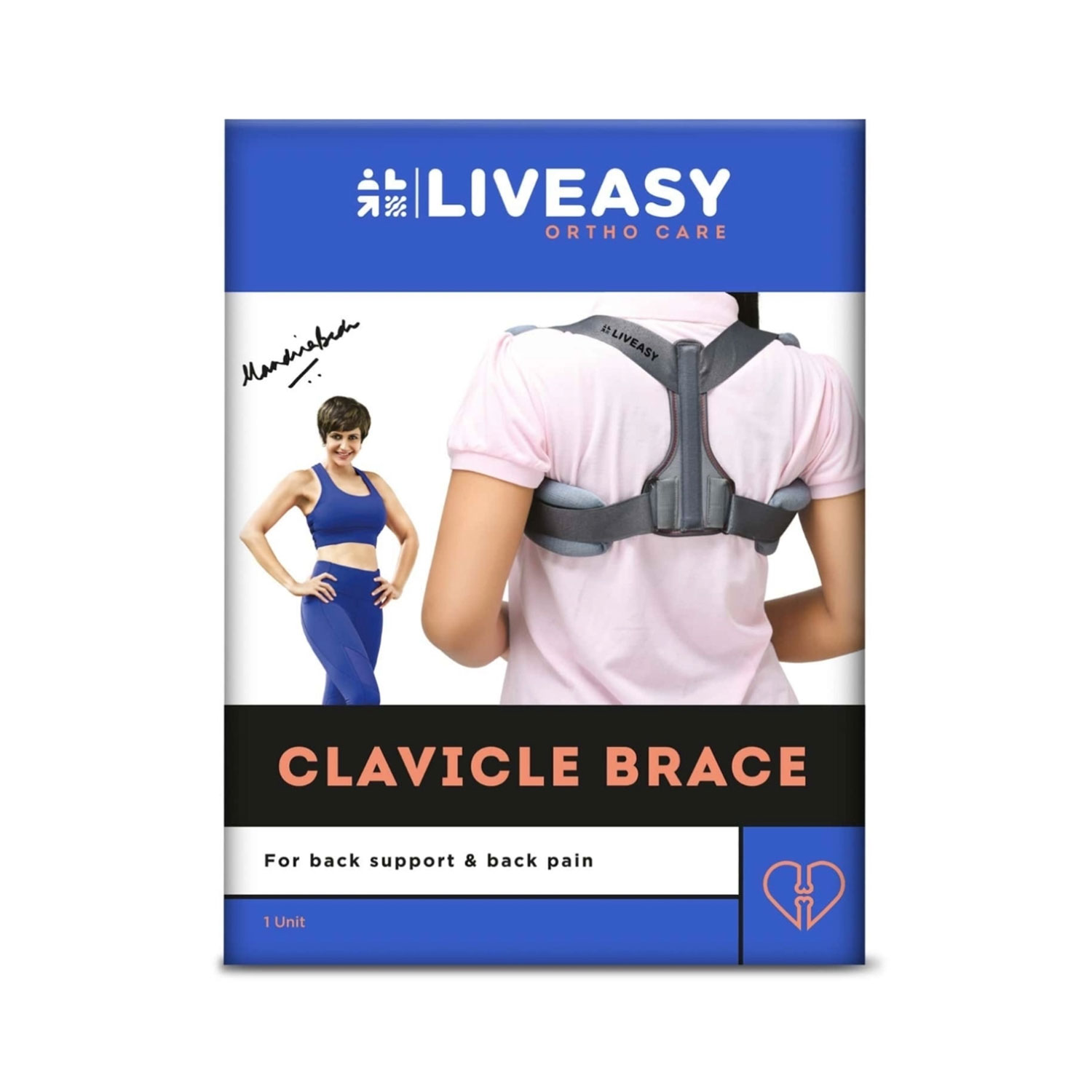 Liveasy Ortho Care Clavicle Brace XXL Cureka