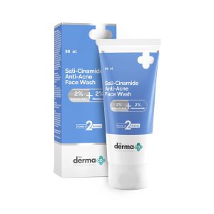 The Dermaco Sali Cinamide Anti Acne Face Wash with 2% Salicylic Acid and 2% Niacinamide 80ml
