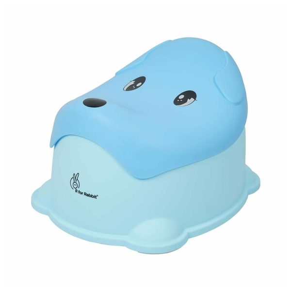 R for Rabbit Puppy Potty Training Seat (Blue)