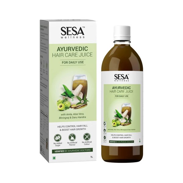 Sesa Ayurvedic Hair Care Juice For Hair Fall and Hair Growth (1Ltr)