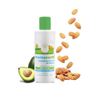Mamaearth Nourishing Hair Oil for Babies