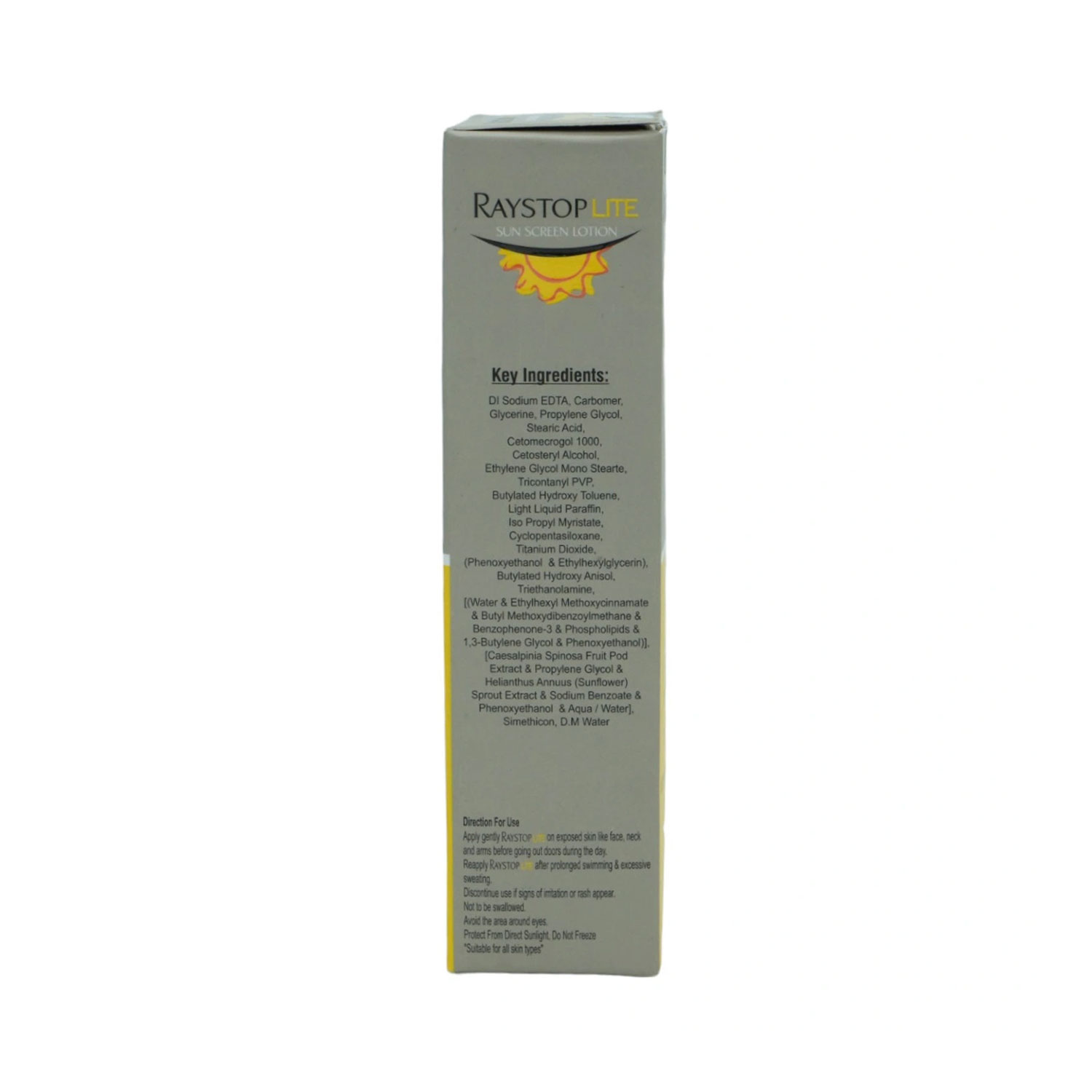 Raystop Lite SPF30 PA+++ Sunscreen Lotion 50gm - Cureka - Online Health ...