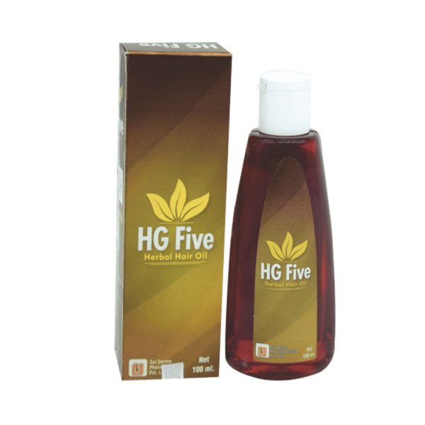 Solderma HG Five Herbal Hair Healthy and Strong Oil 100ml