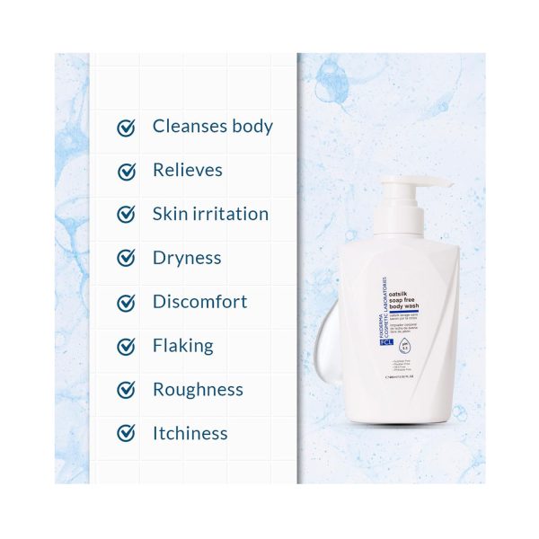 Fixderma Oatsilk Soap Free Body Wash 400ml