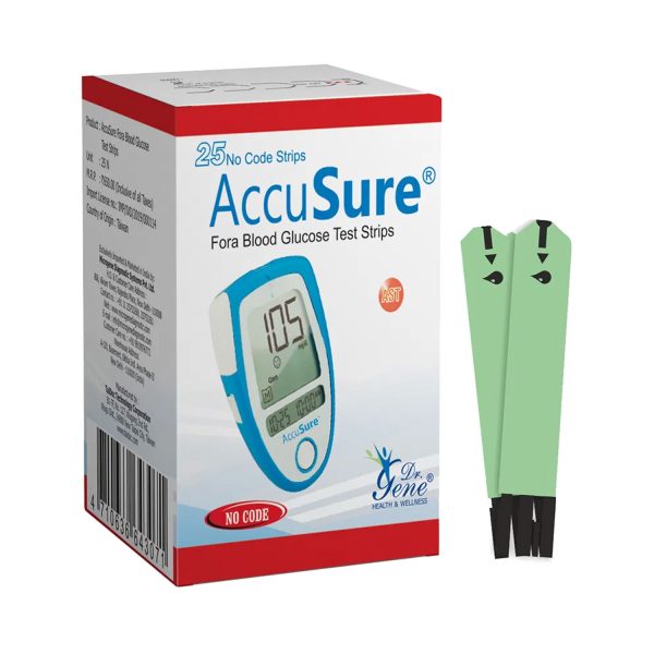 Accusure Blue Test Strips (25 Strips)