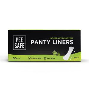 PeeSafe Aloe Vera Panty Liners (185 mm) - 50 Liners
